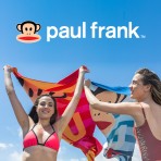Πετσέτα θαλάσσης microfiber 90x180cm κόκκινη PAUL FRANK