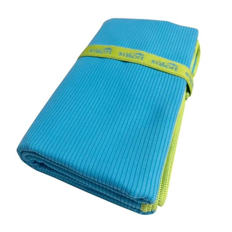 Πετσέτα θαλάσσης microfiber 75x150cm κοτλέ μπλε/λαχανί SOLART Πετσέτα θαλάσσης microfiber 75x150cm κοτλέ μπλε/λαχανί SOLART