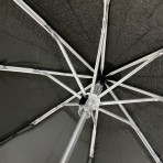 Ομπρέλα βροχής ανδρική σπαστή 3s απλή R53cm polyester μαύρη GUY LAROCHE