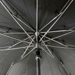 Ομπρέλα βροχής ανδρική σπαστή 2s αυτόματη R58cm polyester μαύρη GUY LAROCHE