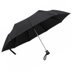 Ομπρέλα βροχής ανδρική σπαστή 3s αυτόματη R53cm polyester μαύρη GUY LAROCHE
