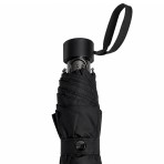 Ομπρέλα βροχής ανδρική σπαστή 3s αυτόματη R53cm polyester μαύρη GUY LAROCHE