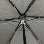 Ομπρέλα βροχής ανδρική σπασή 3s απλή R53cm polyester μαύρη GUY LAROCHE