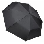 Ομπρέλα βροχής ανδρική σπαστή 3s απλή R75cm polyester μαύρη GUY LAROCHE