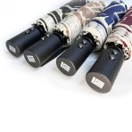 Ομπρέλα βροχής γυναικεία σπαστή 3s αυτόματο α/κ R53cm polyester logo print GUY LAROCHE