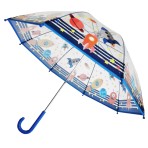 Ομπρέλα βροχής παιδική με μπαστούνι απλή R45cm POE ΔΙΑΣΤΗΜΑ